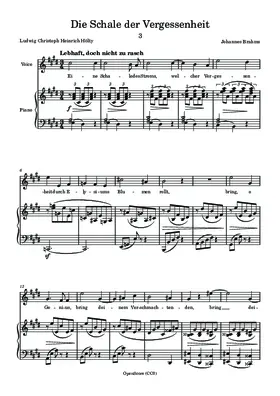 Die Schale der Vergessenheit