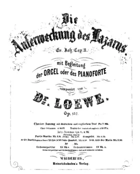 Die Auferweckung des Lazarus