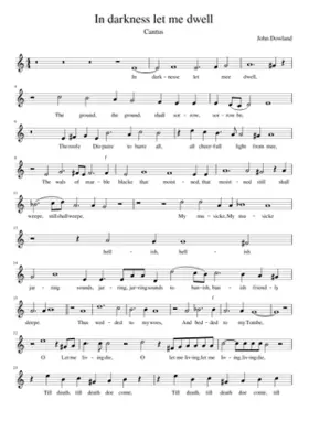 In darkness let me dwell