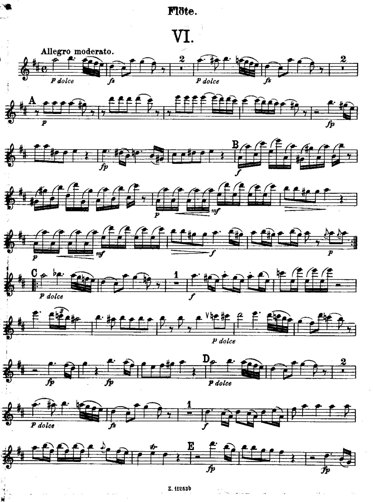 Divertimento in D major - Page 1