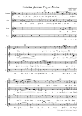 Nativitas gloriosae Virginis Mariae