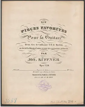 6 Pièces favorites pour la Guitare