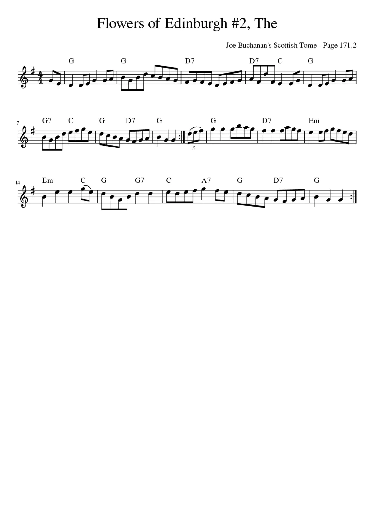 Flowers of Edinburgh - Page 1