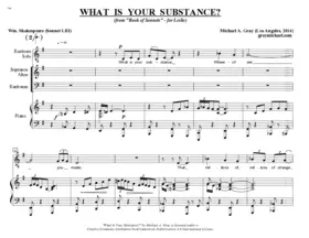 What is your substance?