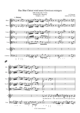 Das Blut Christi wird unsre Gewissen reinigen