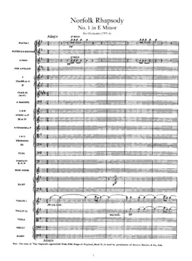 Norfolk Rhapsody No.1