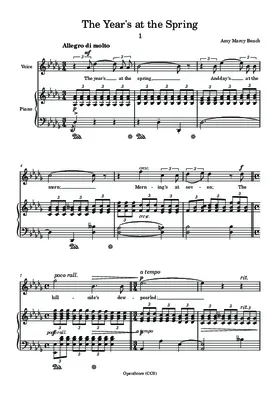 The Year’s at the Spring