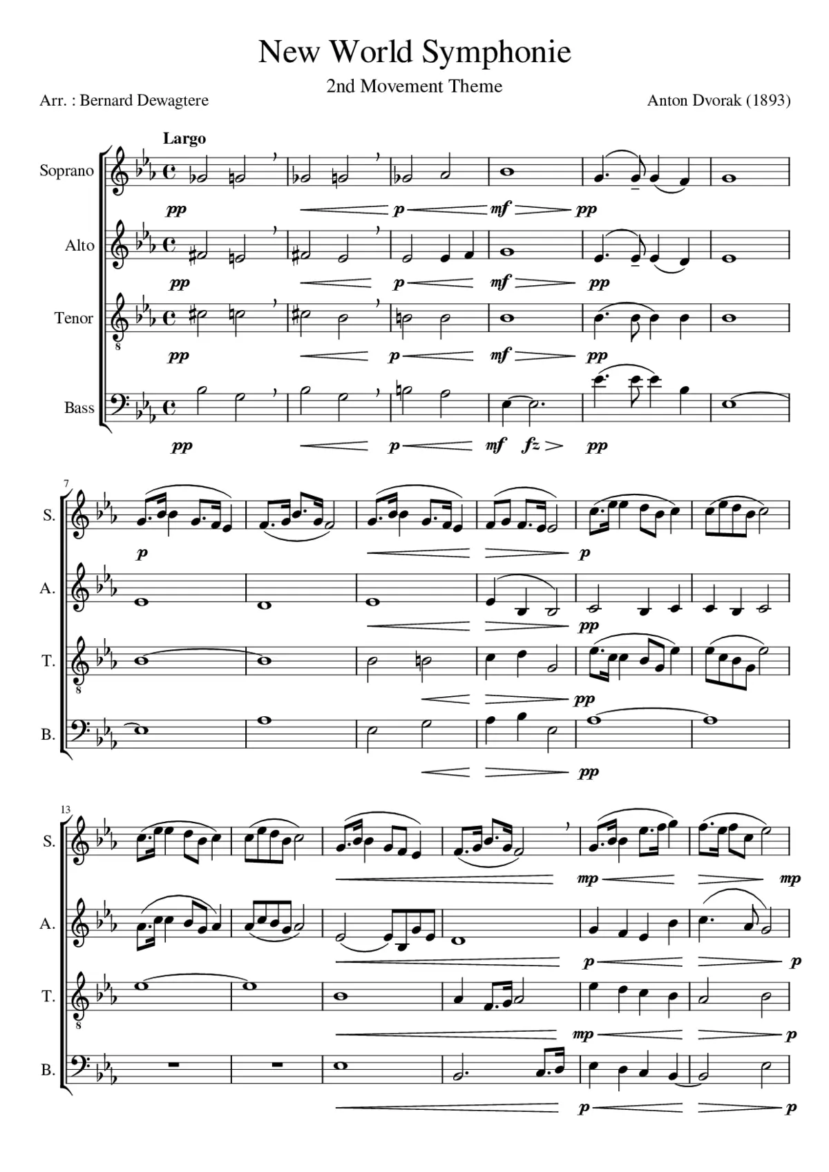 New World Symphonie - Page 1
