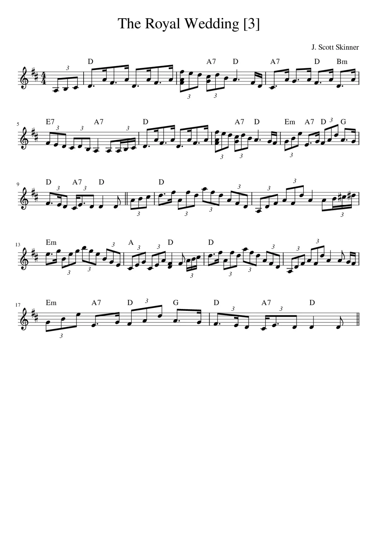 The Royal Wedding - Page 1