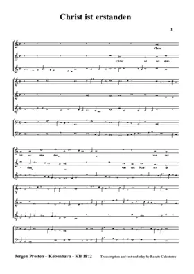 Christ ist erstanden a 8