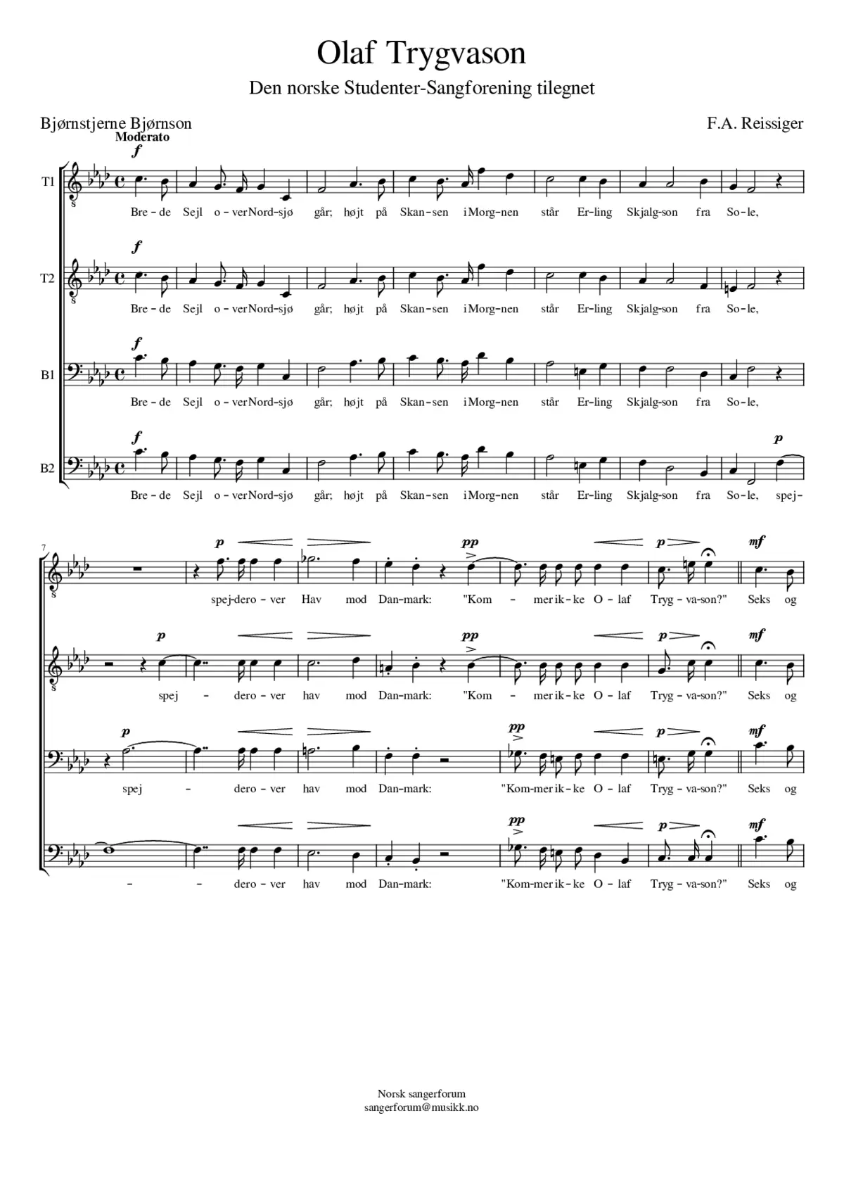 Olaf Trygvason - Page 1