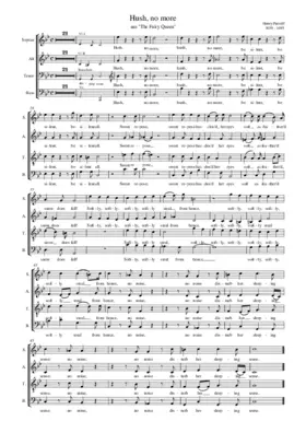 Hush, no more, Z 629/14