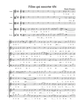 Filius qui nascetur tibi