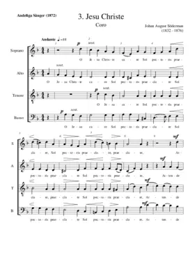 O Jesu Christe (No. 3 from 'Andliga sånger')