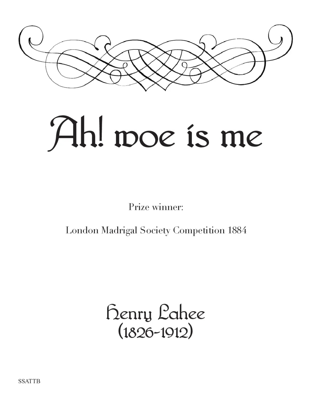 Ah! woe is me - Page 1