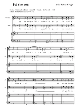 Poi che non mi credete