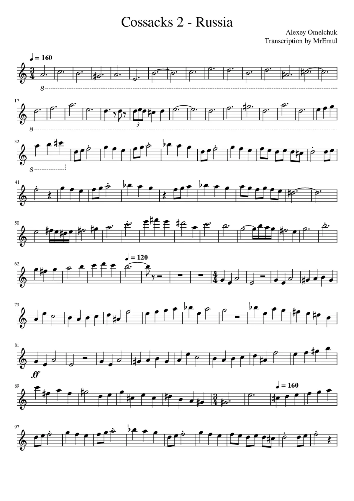 Cossacks 2: Russia - Page 1