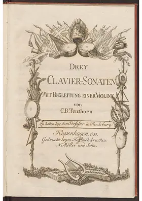 3 Sonatas for Keyboard and Violin