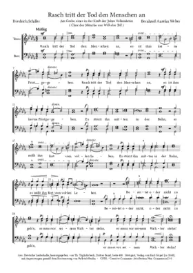 Rasch tritt der Tod den Menschen an