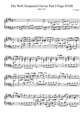 Prelude and Fugue in G-sharp minor BWV 863