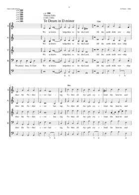 Te Deum in D minor