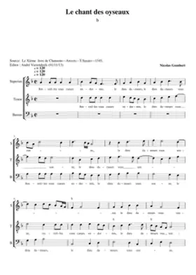 Le chant des oyseaux