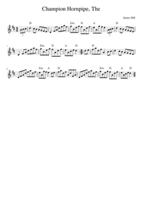 The Champion Hornpipe