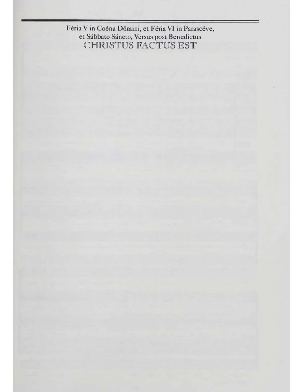 Christus factus est - Page 1