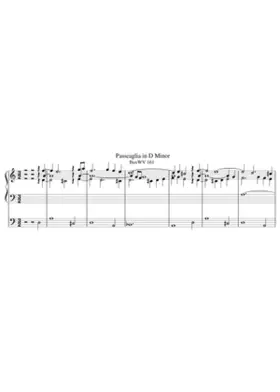 Passacaglia in D minor BuxWV 161