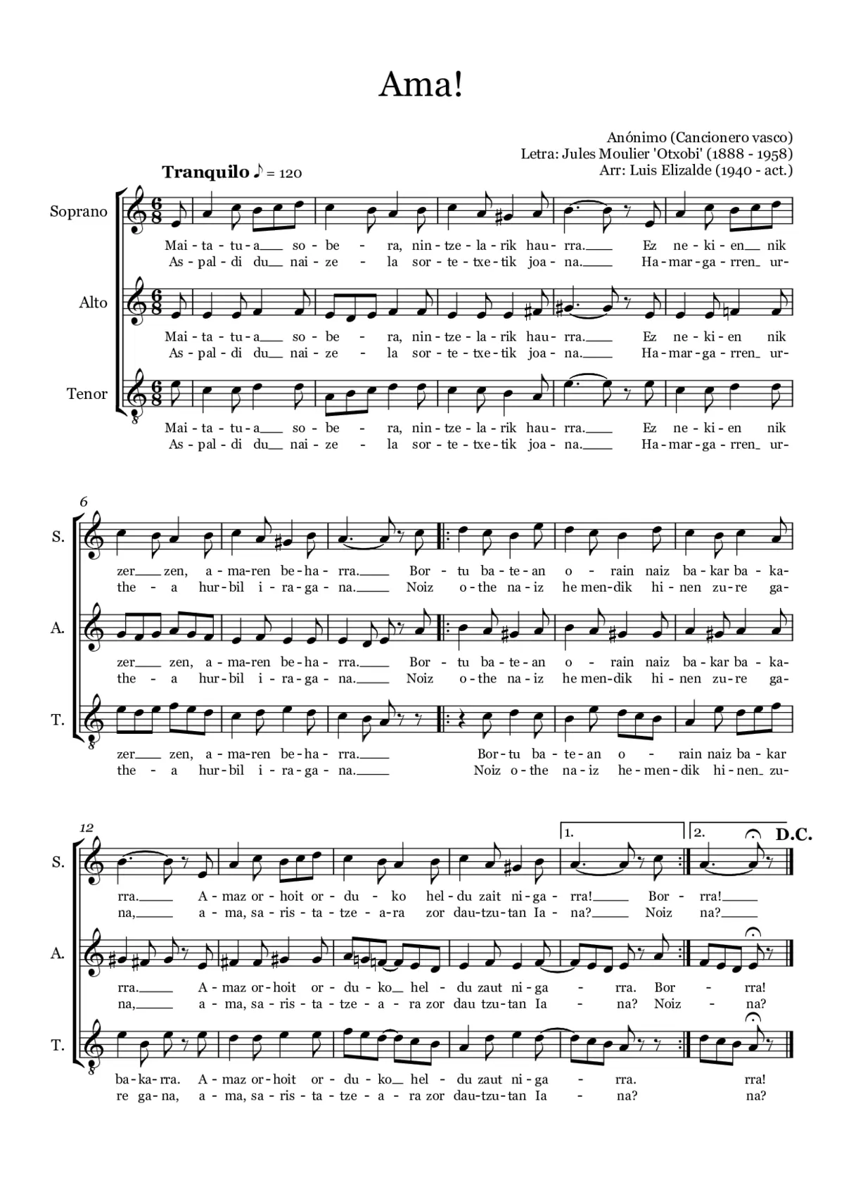 Ama! - Page 1