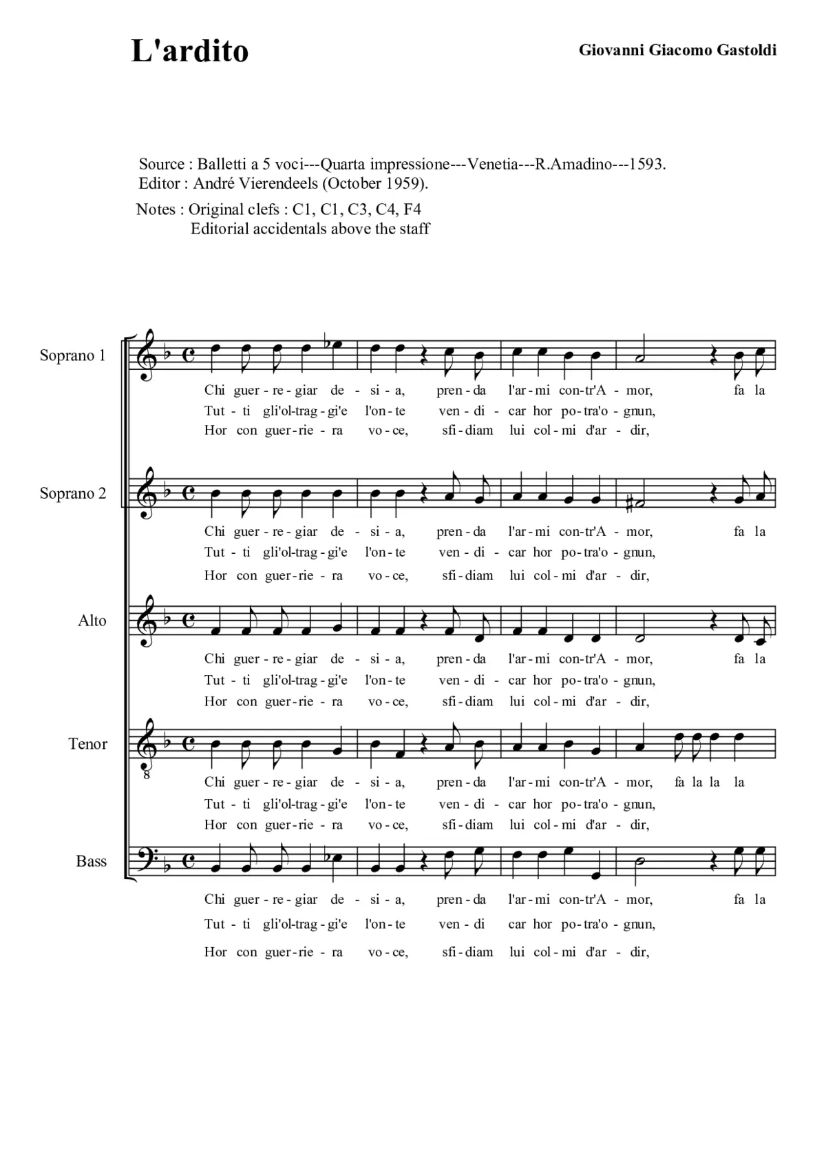 L'ardito - Page 1