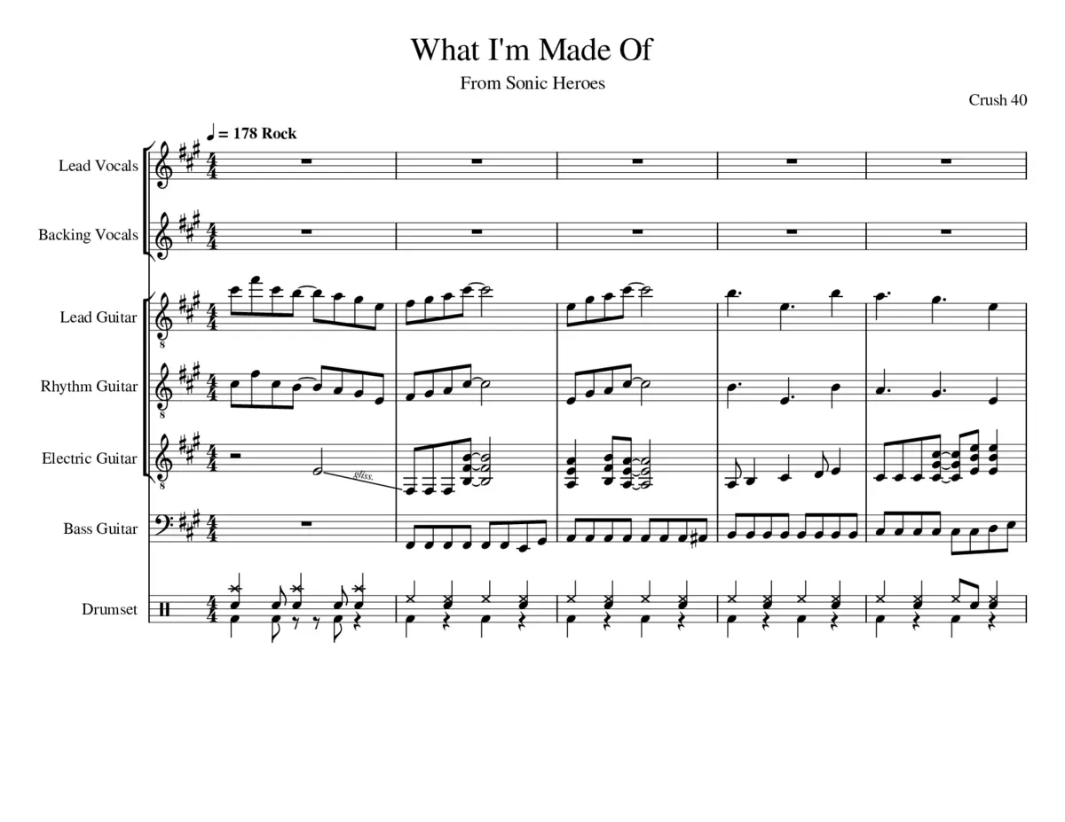 What I'm Made Of - Page 1