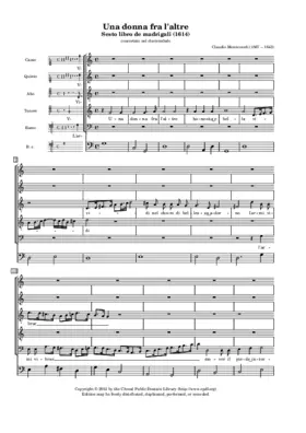 Una donna fra l'altre honesta e bella vidi