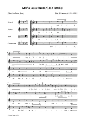 Gloria, laus et honor (2nd setting)