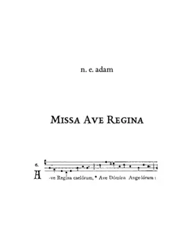 Missa Ave Regina