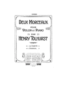 Deux morceaux pour violin et piano