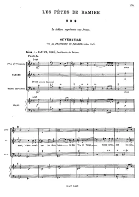 Les Fêtes de Ramire