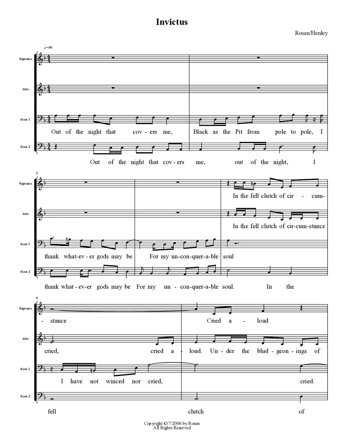 Invictus - Page 1
