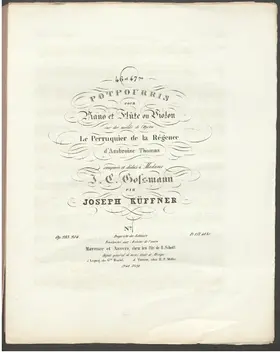 Potpourri for Flute or Violin and Piano No.46