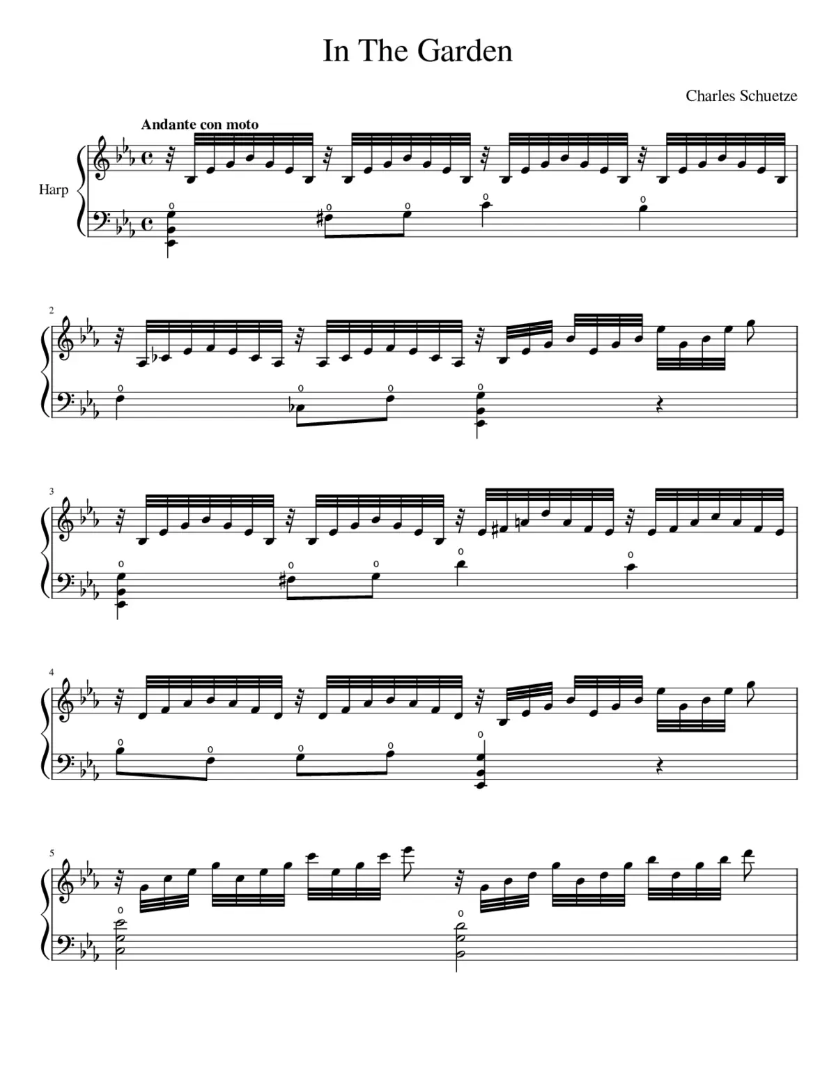 In the Garden - Page 1