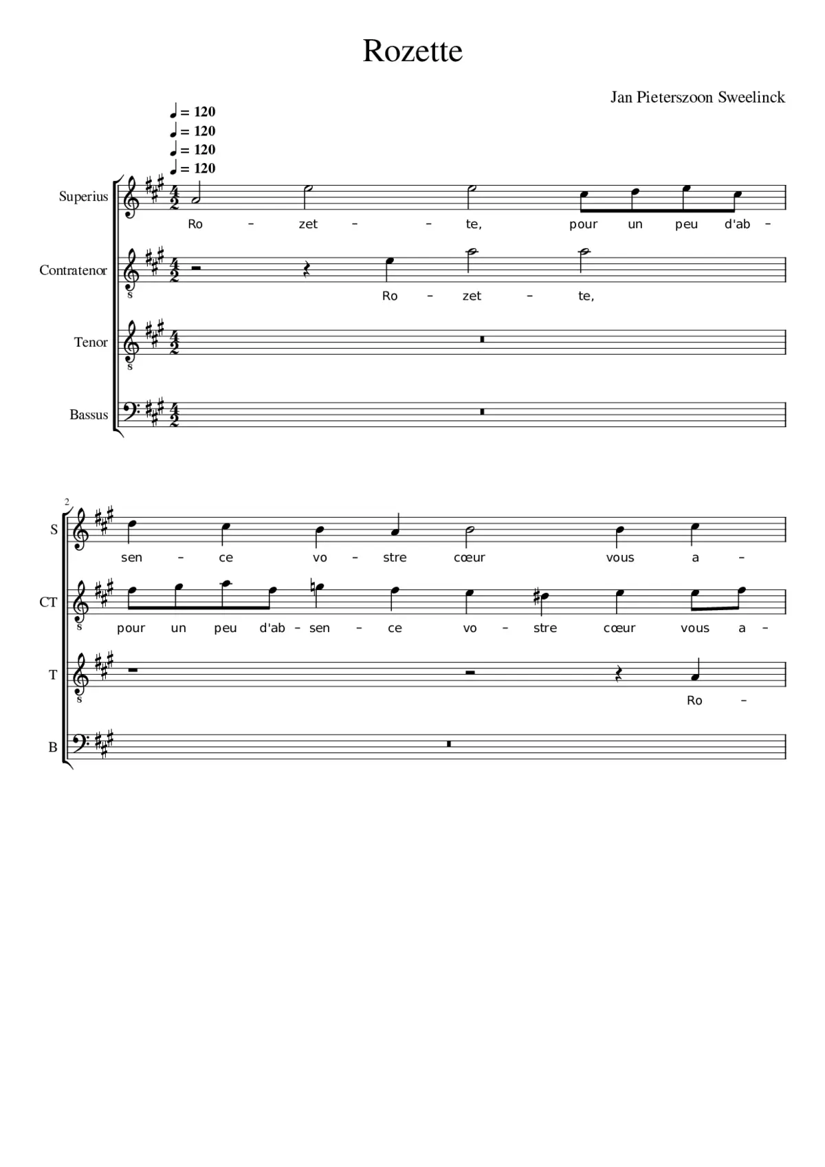 Rozette - Page 1