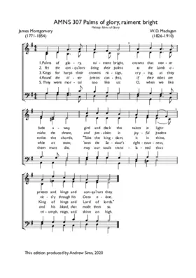 Palms of glory, raiment bright