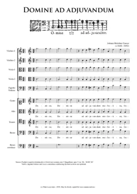 Domine ad adjuvandum