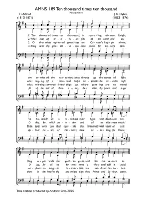 Ten thousand times ten thousand