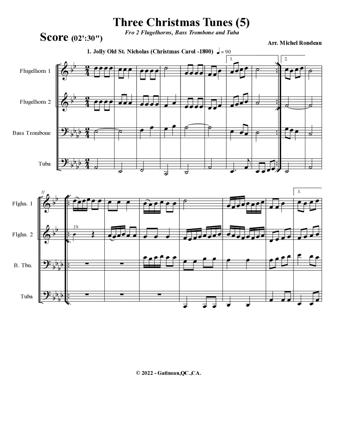 3 Christmas Tunes (5) - Page 1