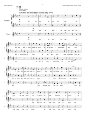 Ah me! my mistress scorns my love