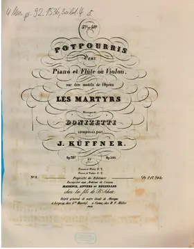 Potpourri for Flute or Violin and Piano No.57