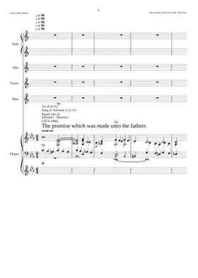 The promise which was made unto the fathers