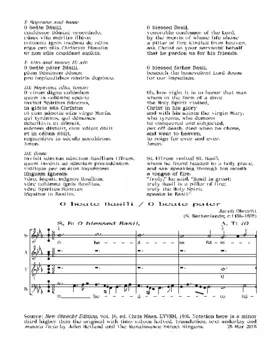 O beate Basili / O beate pater