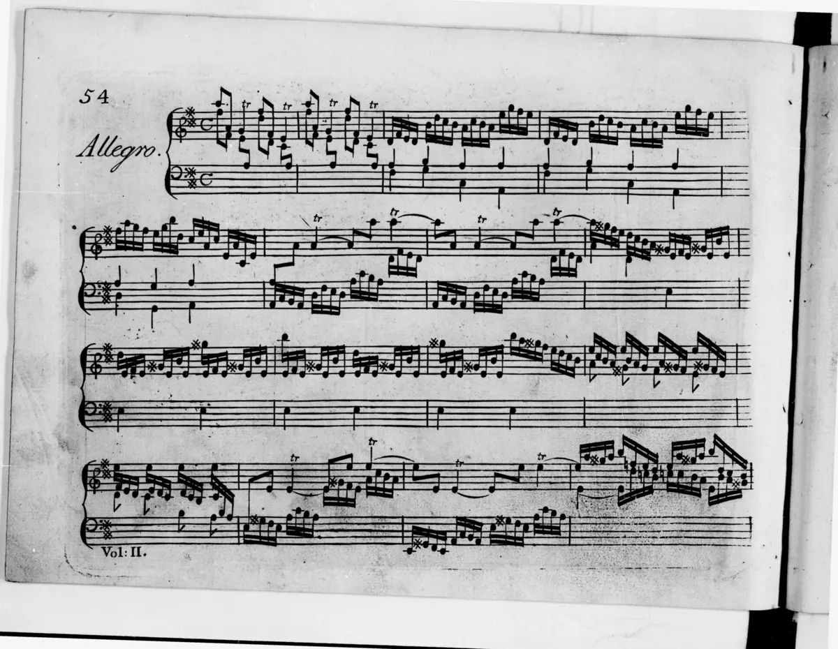 Keyboard Sonata in D major - Page 1